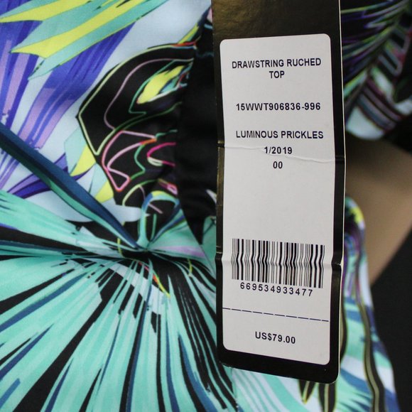 Bebe Drawstring Ruched Top - Picture 5 of 5